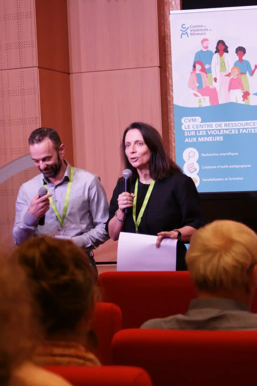 Pascal Vigneron et Mélanie Dupont au colloque 2026