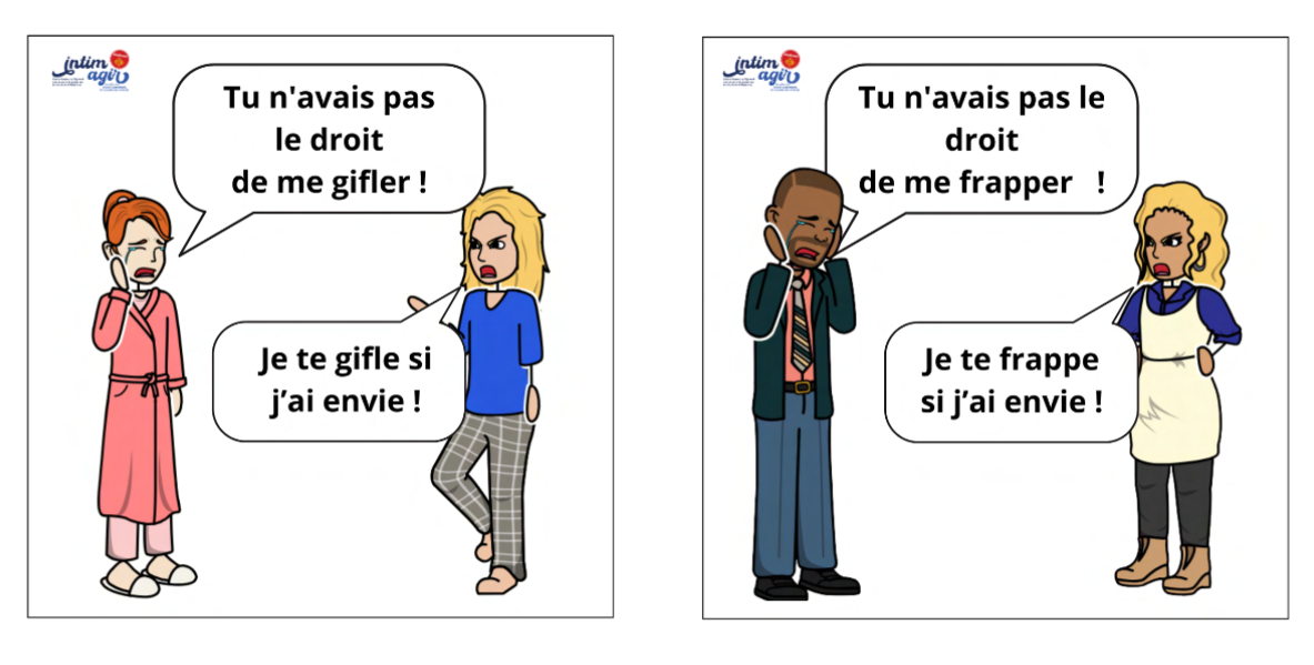 Violentometre adapté en vignettes